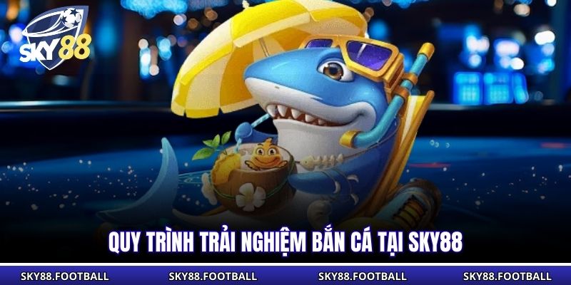 Quy trình trải nghiệm bắn cá tại SKY88