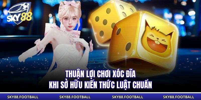 Thuận lợi chơi xóc đĩa khi sở hữu kiến thức luật chuẩn